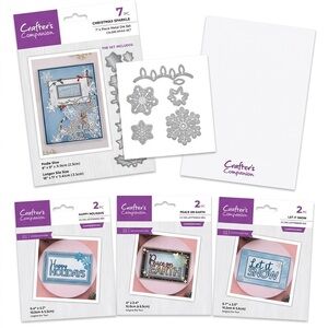 Crafter’s Companion Christmas DieCuts + 10 Miscellaneous DieCut Sets